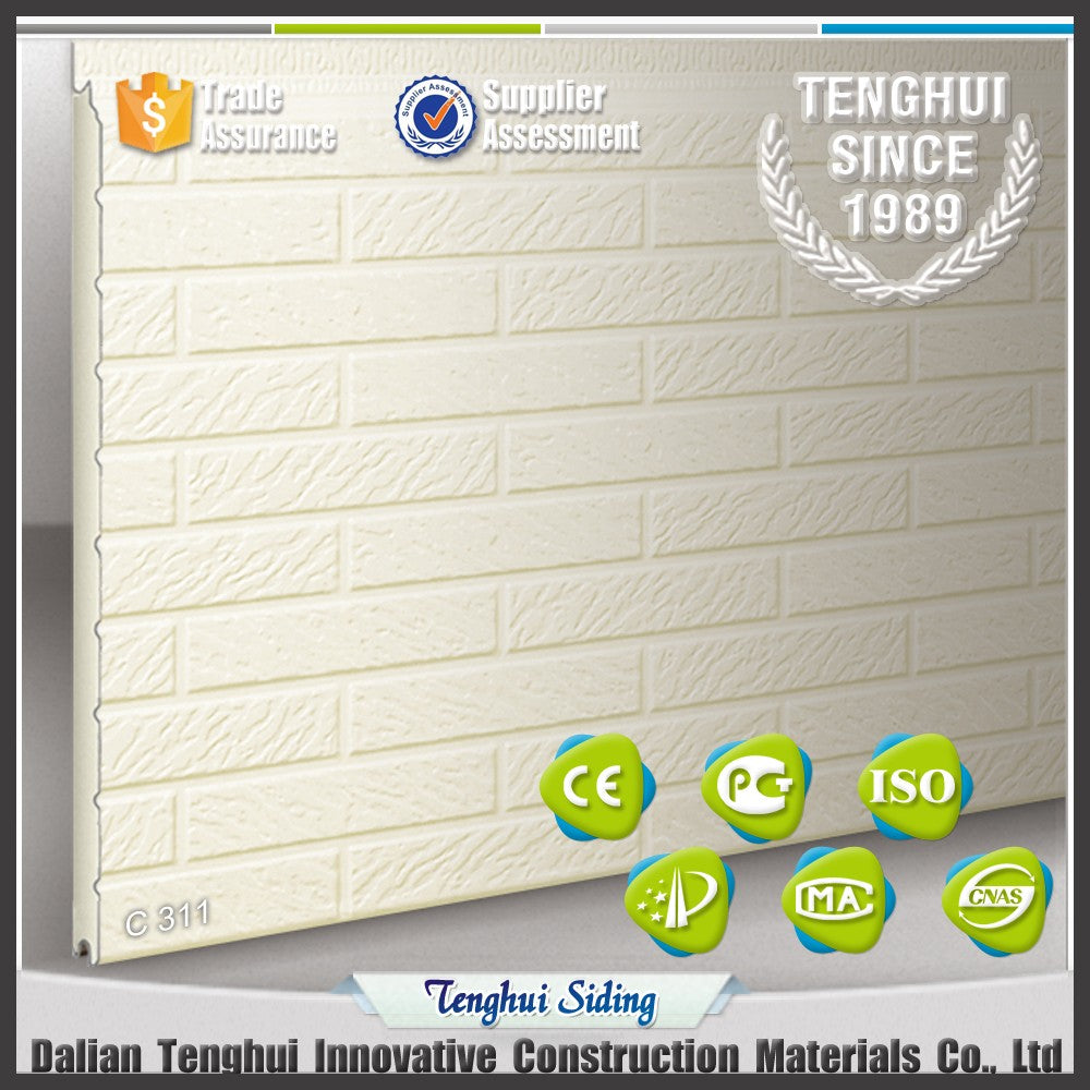 Tile Series Single Color Metal Carved Panel with Rigid PU Foam Core