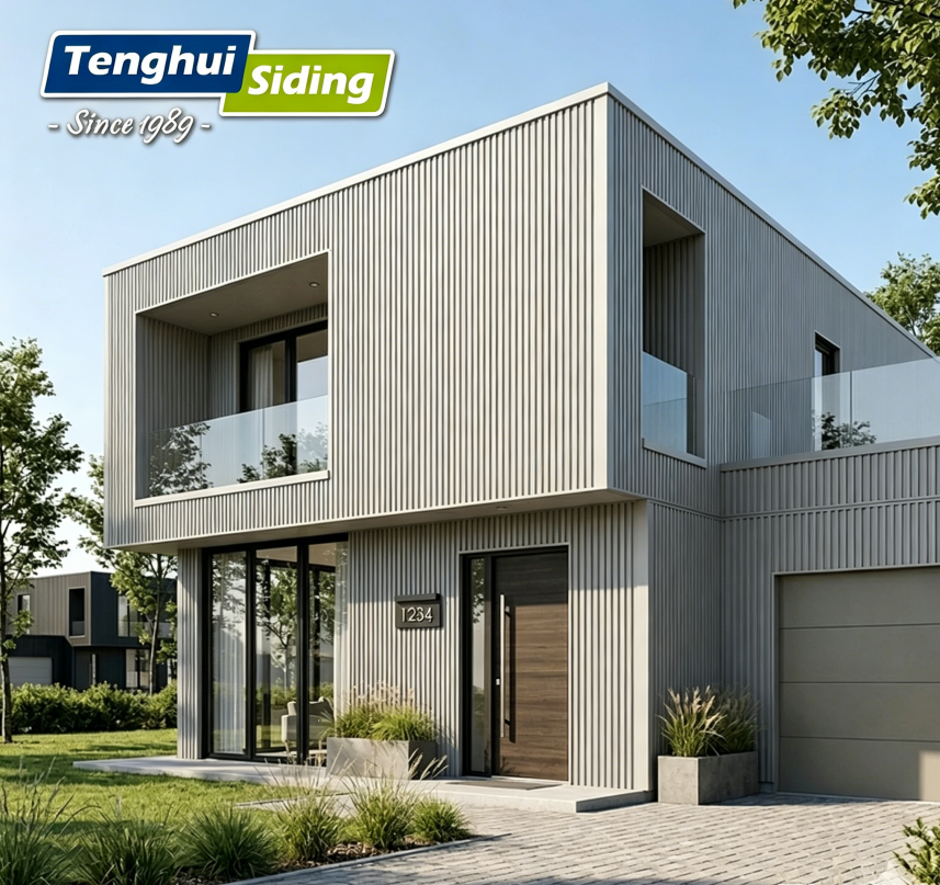Decorative PU Polyurethane Sandwich Wall Panel - Modern Brick Pattern