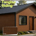 Walnut Finish Metal Carved Panel with Rigid Polyurethane Foam Core