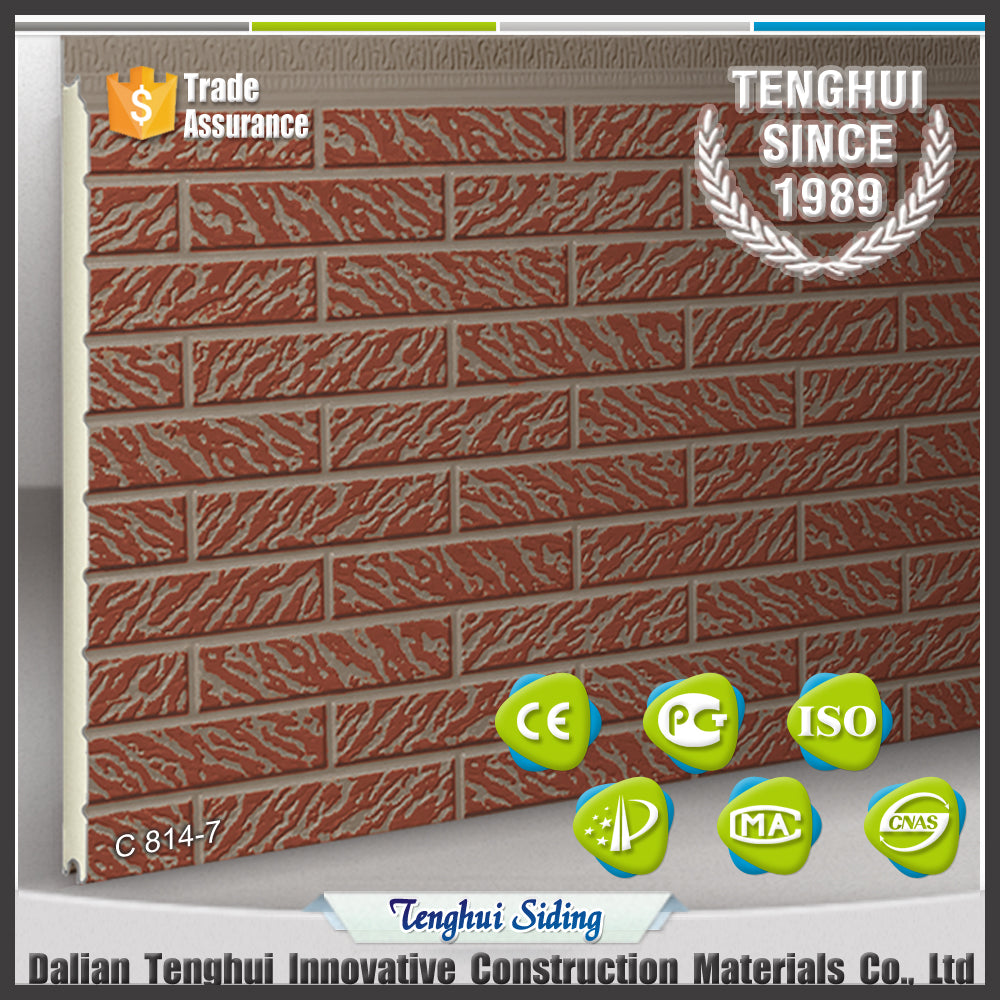 Tile Series Double Color Metal Carved Panel with Rigid PU Foam Core