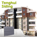 Spray Grain Series Single Groove Metal Carved Panel with Rigid PU Foam Core