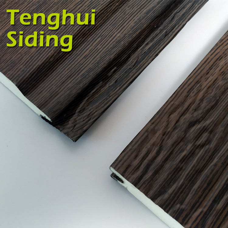 Walnut Finish Metal Carved Panel with Rigid Polyurethane Foam Core