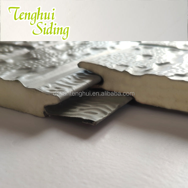 Big Tile Series Single Color Metal Carved Panel with Rigid PU Foam Core
