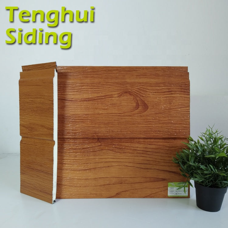 Pine Finish Metal Carved Panel with Rigid Polyurethane Foam Core