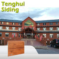 Pine Finish Metal Carved Panel with Rigid Polyurethane Foam Core